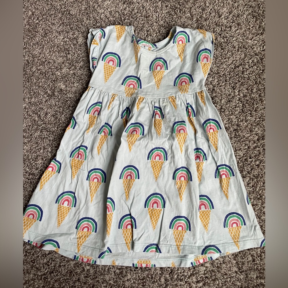 Tea Collection Multicolor Ice Cream and Rainbow Dress